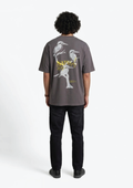 The 'Natural State' Oversized Tee — Charcoal