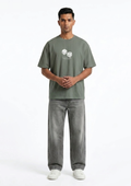 The 'Unpredictable' Oversized Tee — Sage
