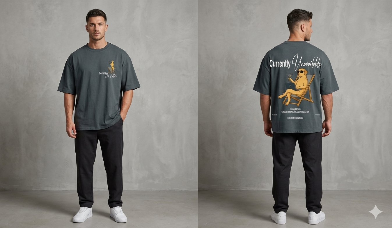 Out Of Office Graphic Tee