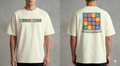 Mens Beige Oversized T-Shirt- The Everyday Inc.